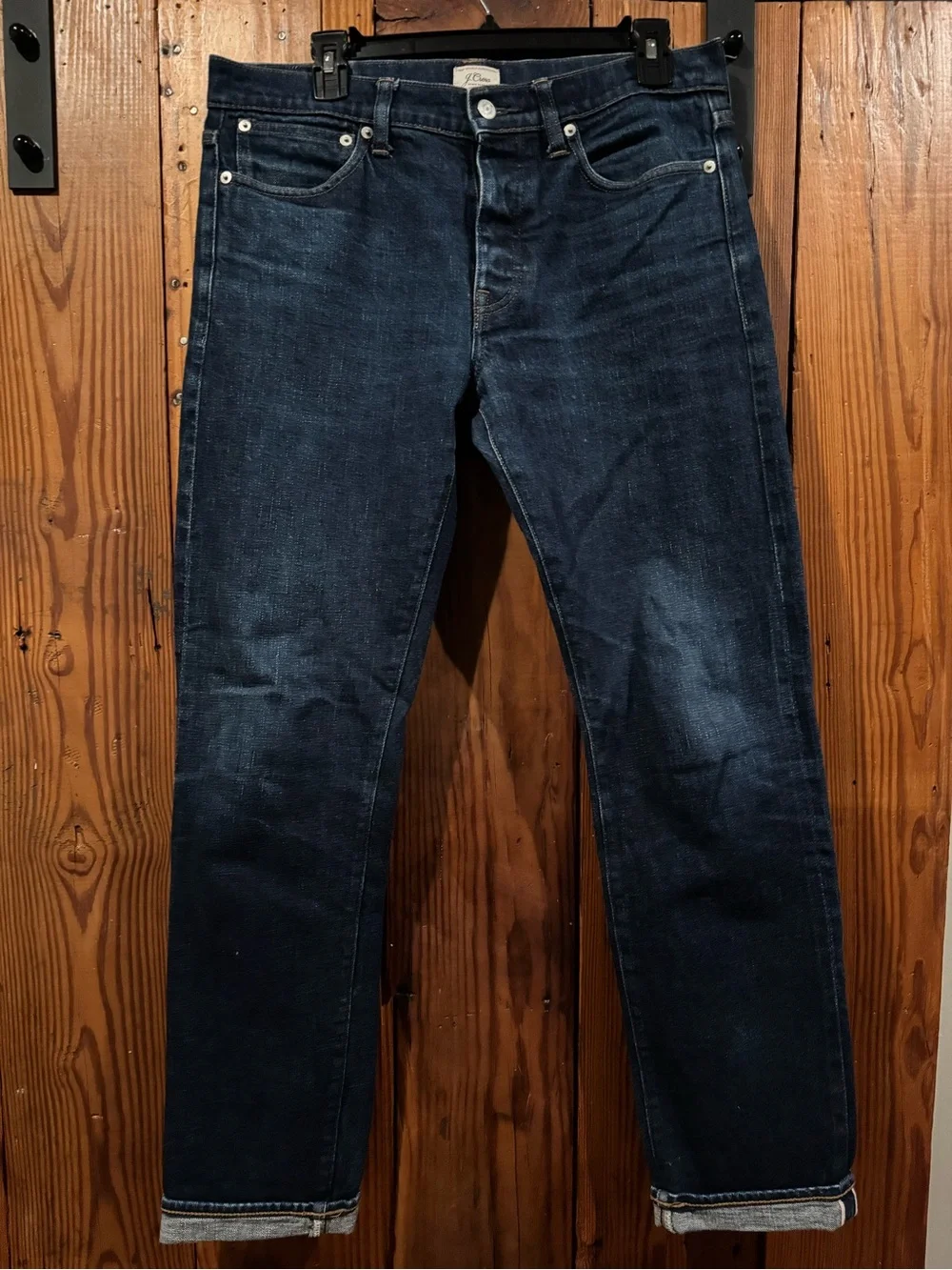 J. Crew Slim Men’s Jeans in Dark Blue Denim - 32” x 33”
